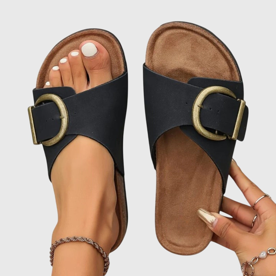 Alina | Sandali comfort con dettaglio fibbia