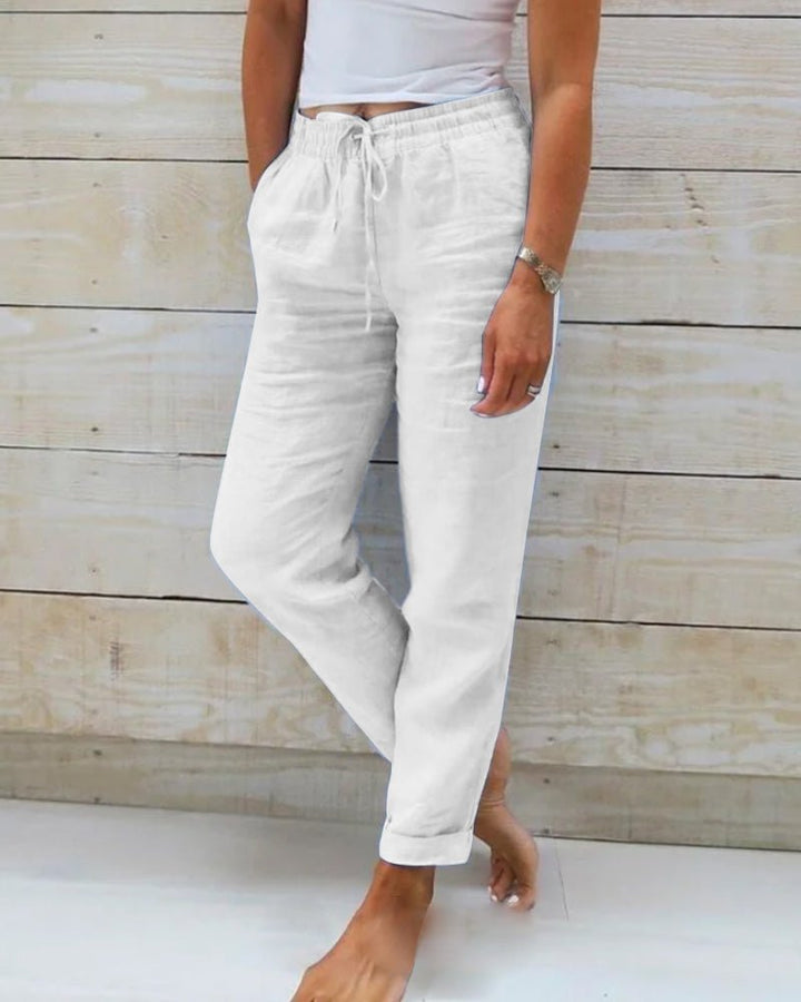 Lena | Pantaloni relaxed costieri