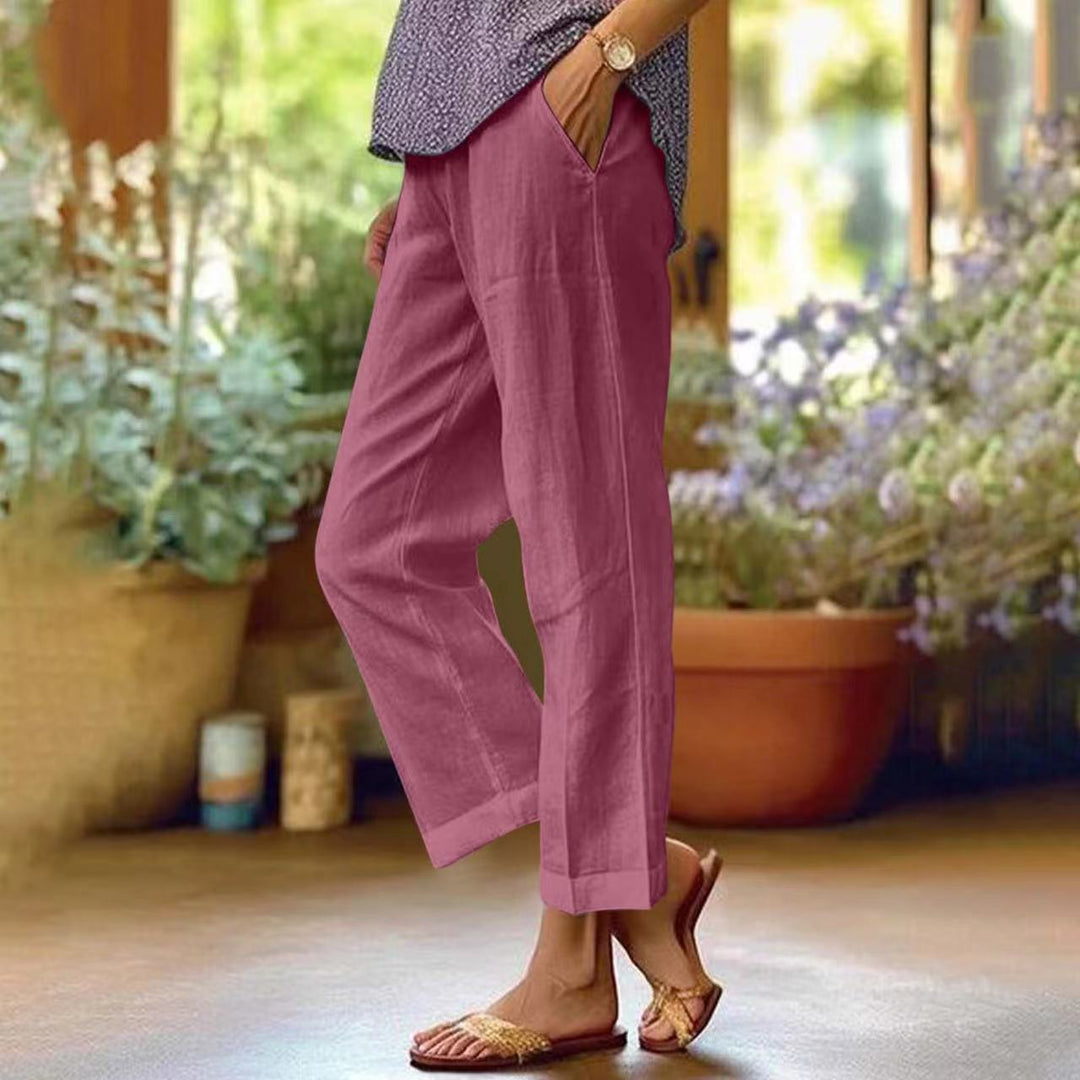 Amelie | Pantaloni leggeri in lino