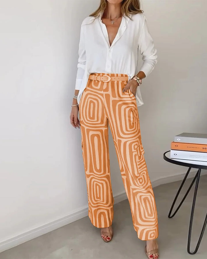 Vivara | Set due pezzi con cintura geometrica