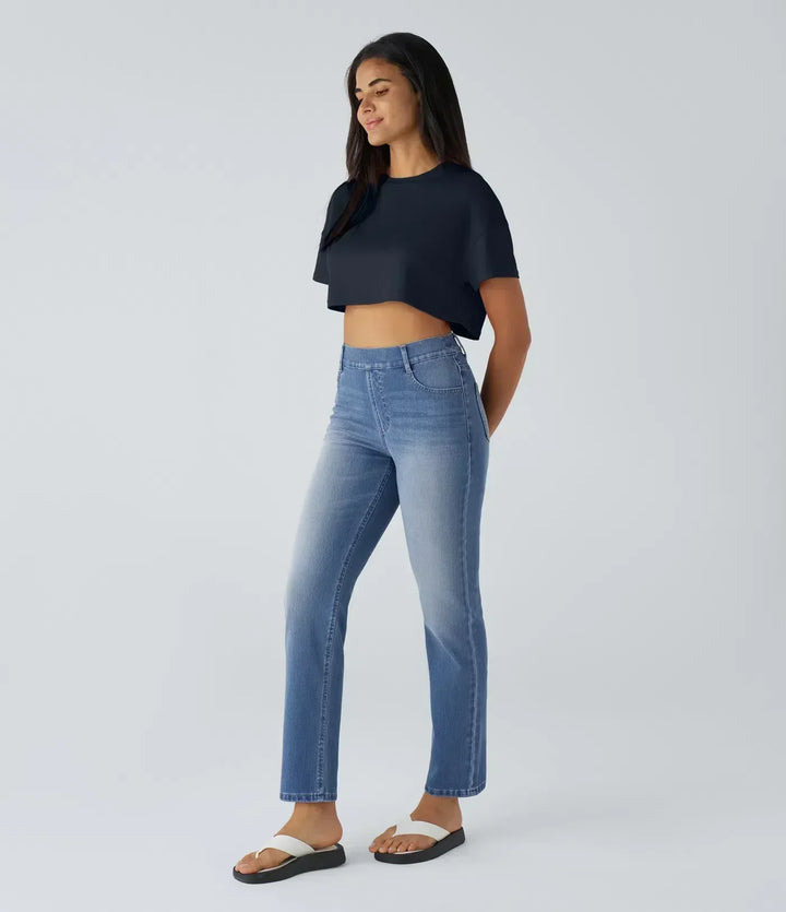 Clara | Pantaloni relaxed in denim per tutti i giorni