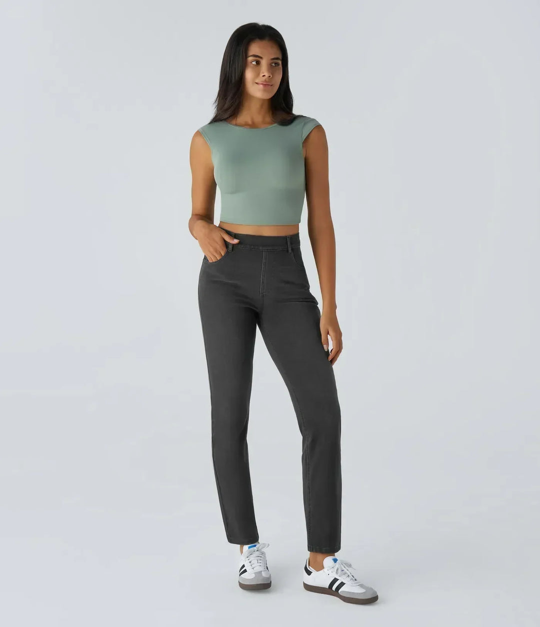 Clara | Pantaloni relaxed in denim per tutti i giorni
