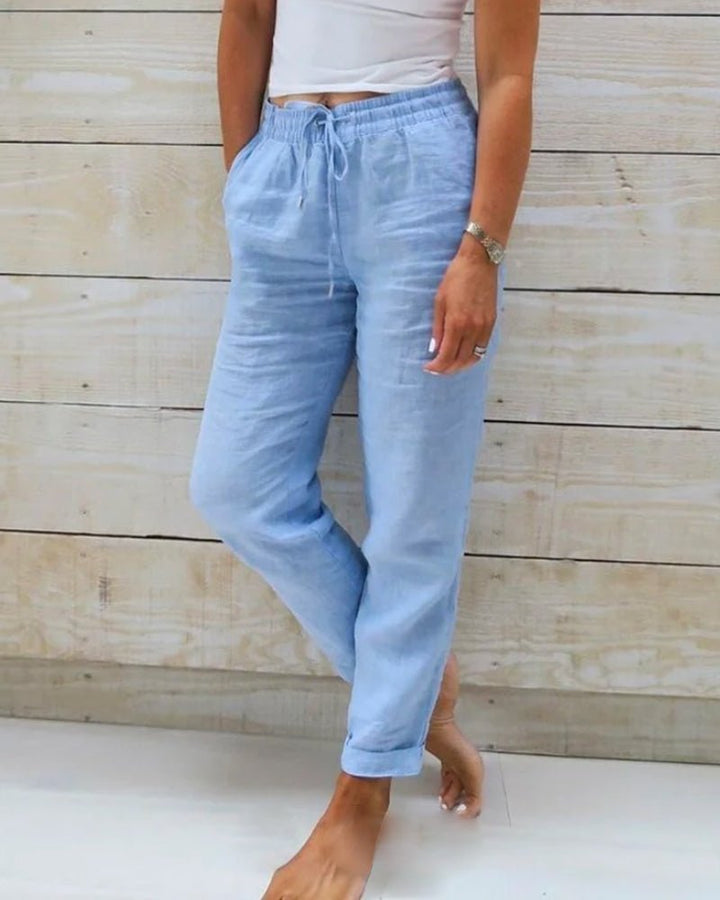 Lena | Pantaloni relaxed costieri