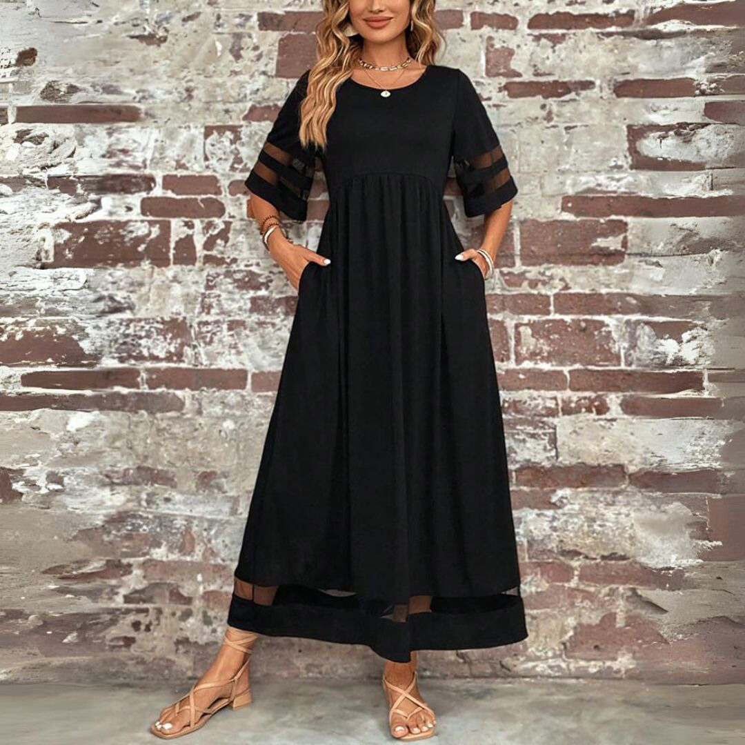 Isabelle | Vestito Midi Effetto Pancia Piatta