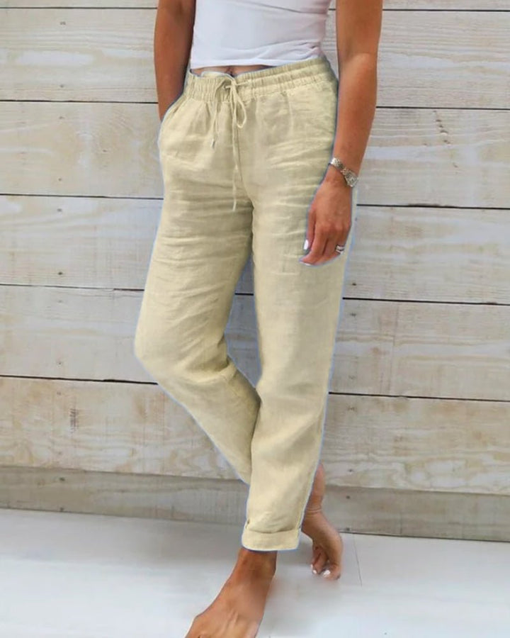 Lena | Pantaloni relaxed costieri