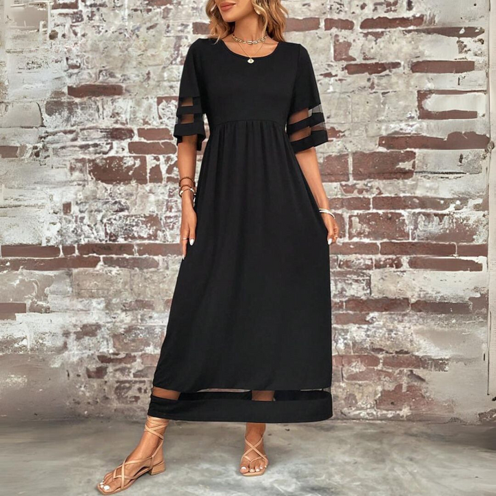 Isabelle | Vestito Midi Effetto Pancia Piatta