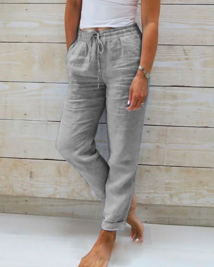 Lena | Pantaloni relaxed costieri