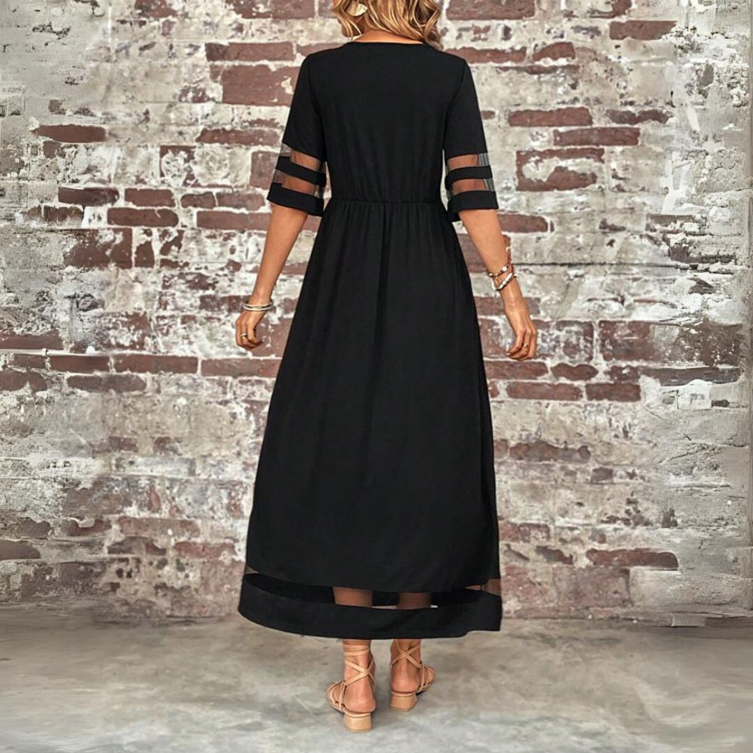Isabelle | Vestito Midi Effetto Pancia Piatta