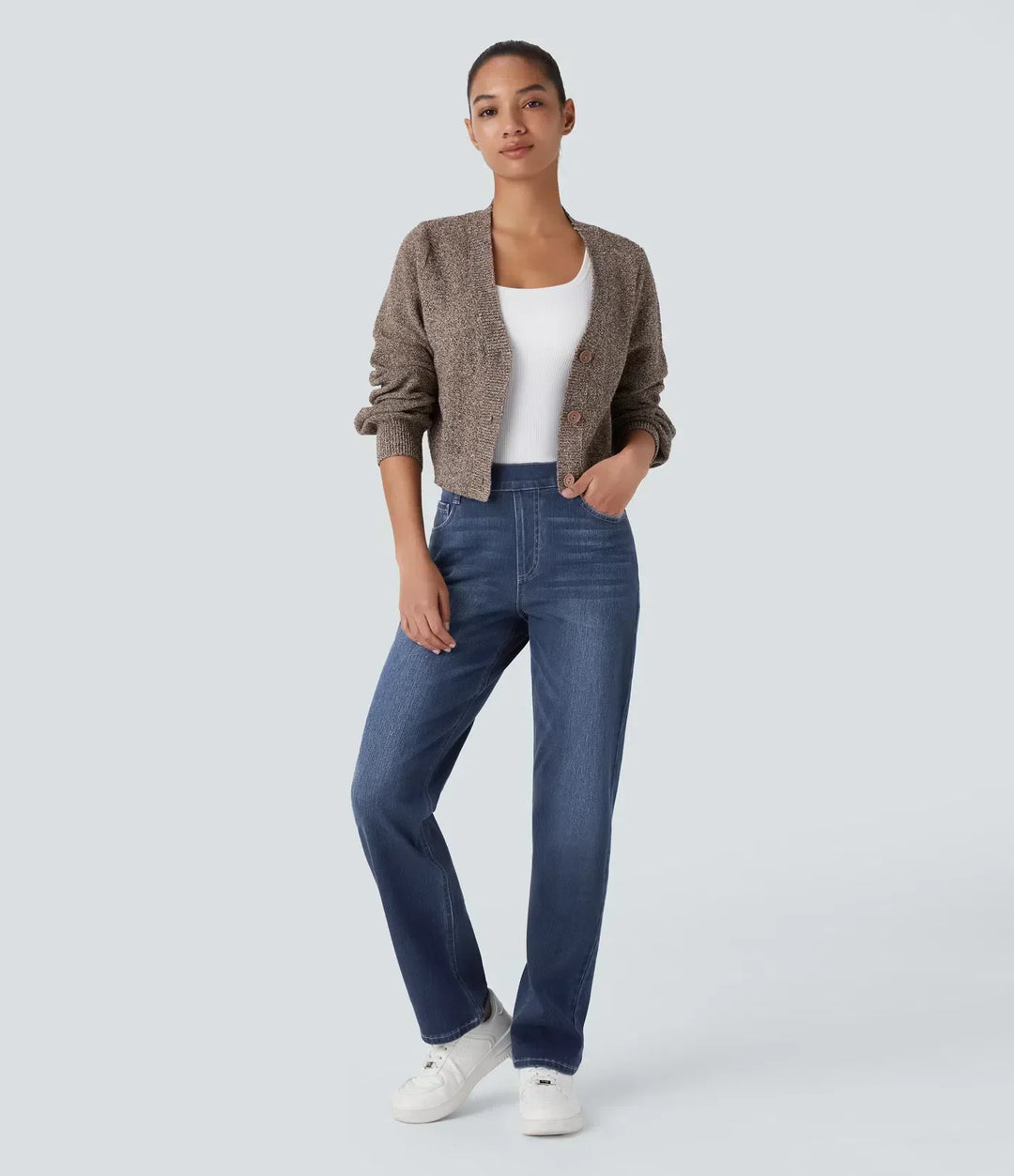Clara | Pantaloni relaxed in denim per tutti i giorni