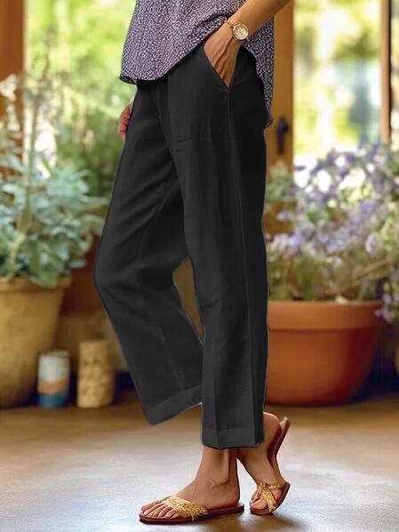 Amelie | Pantaloni leggeri in lino