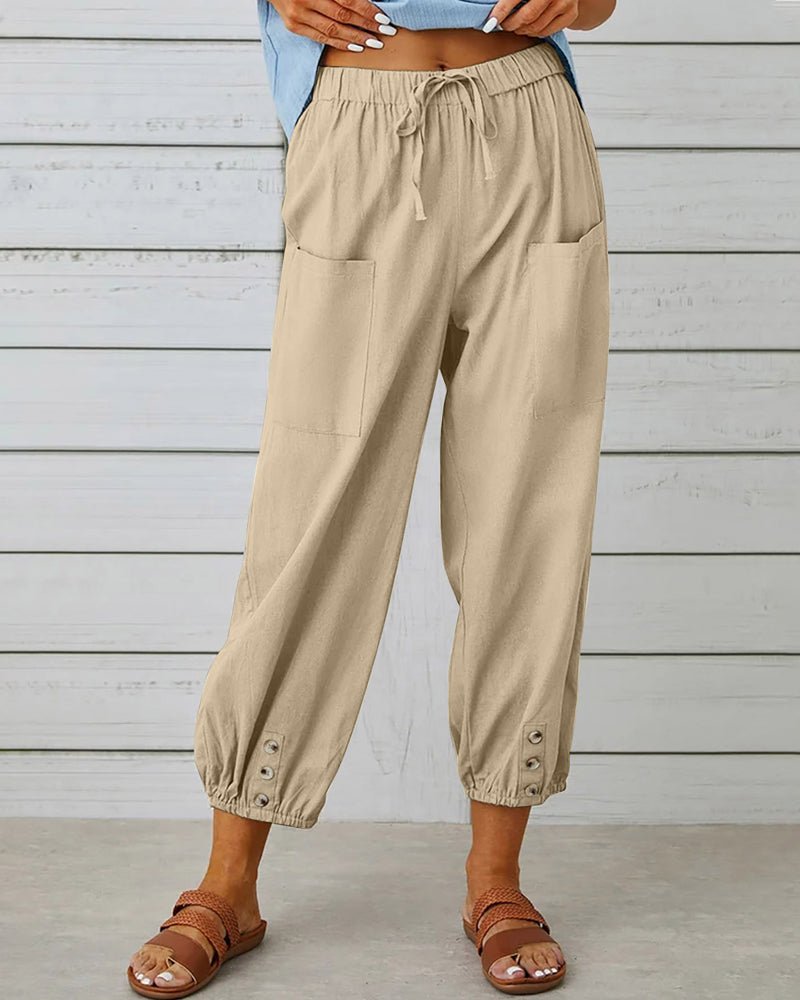 Siena | Pantaloni relaxed con tasche per tutti i giorni