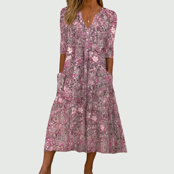Lucia | Abito midi elegante