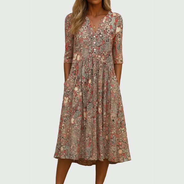 Lucia | Abito midi elegante