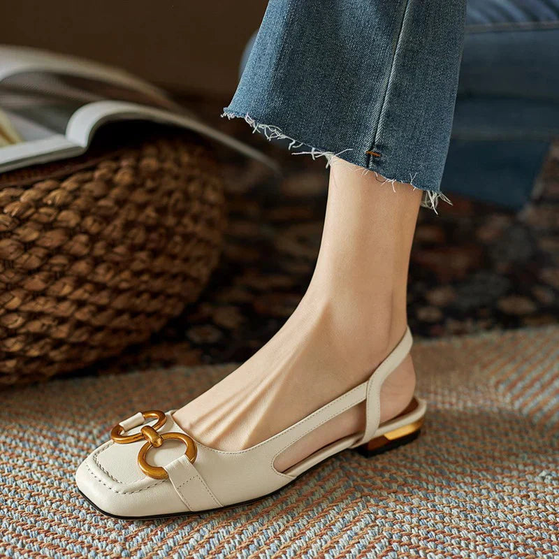 Mireya | Ballerine slingback da sera