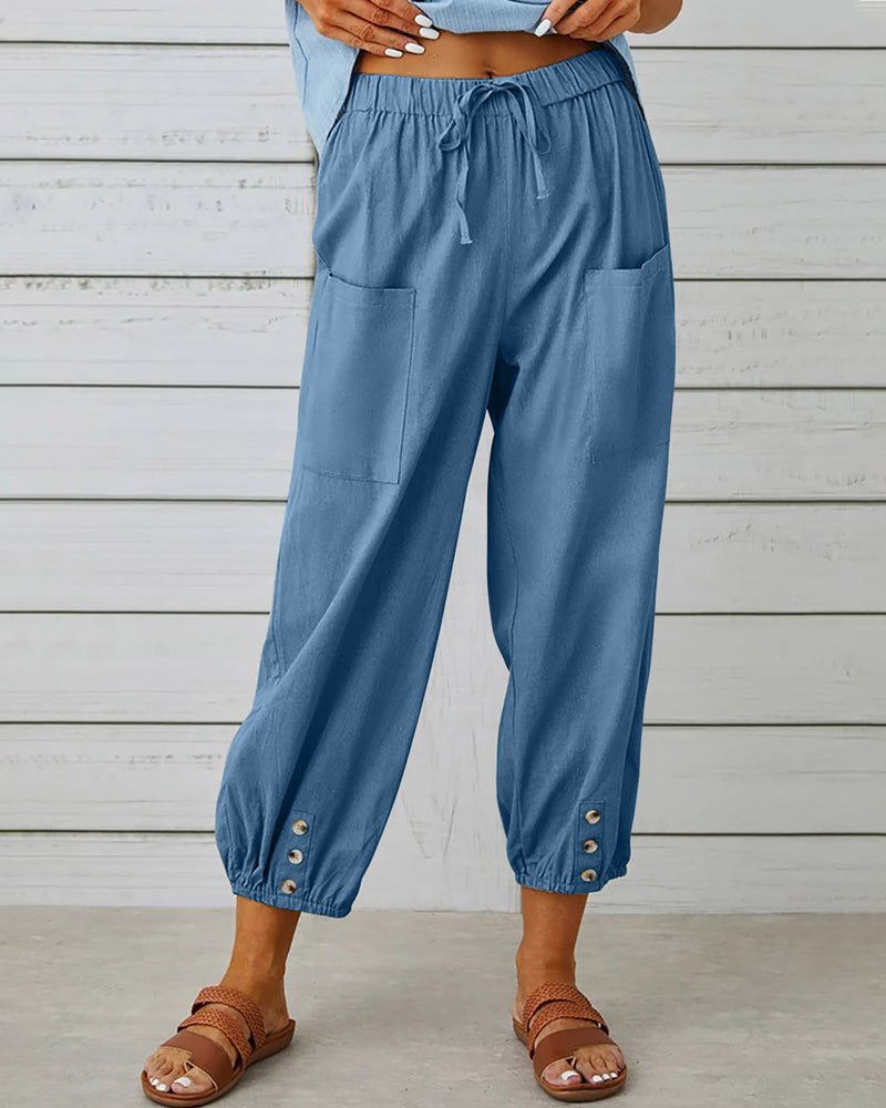 Siena | Pantaloni relaxed con tasche per tutti i giorni