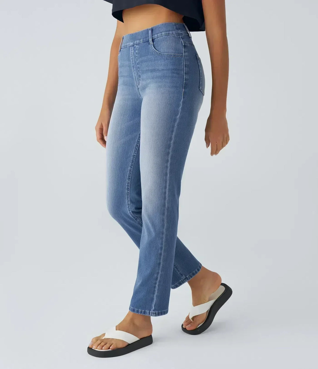 Clara | Pantaloni relaxed in denim per tutti i giorni
