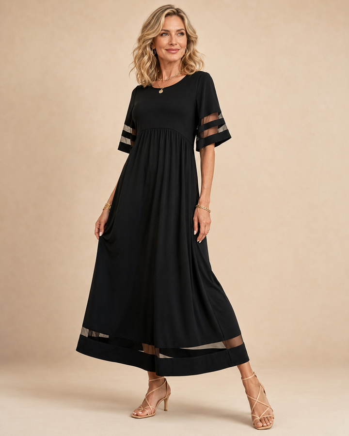 Isabelle | Vestito Midi Effetto Pancia Piatta