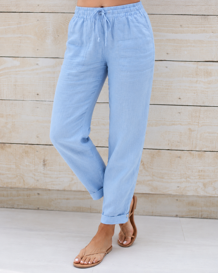 Lena | Pantaloni relaxed costieri