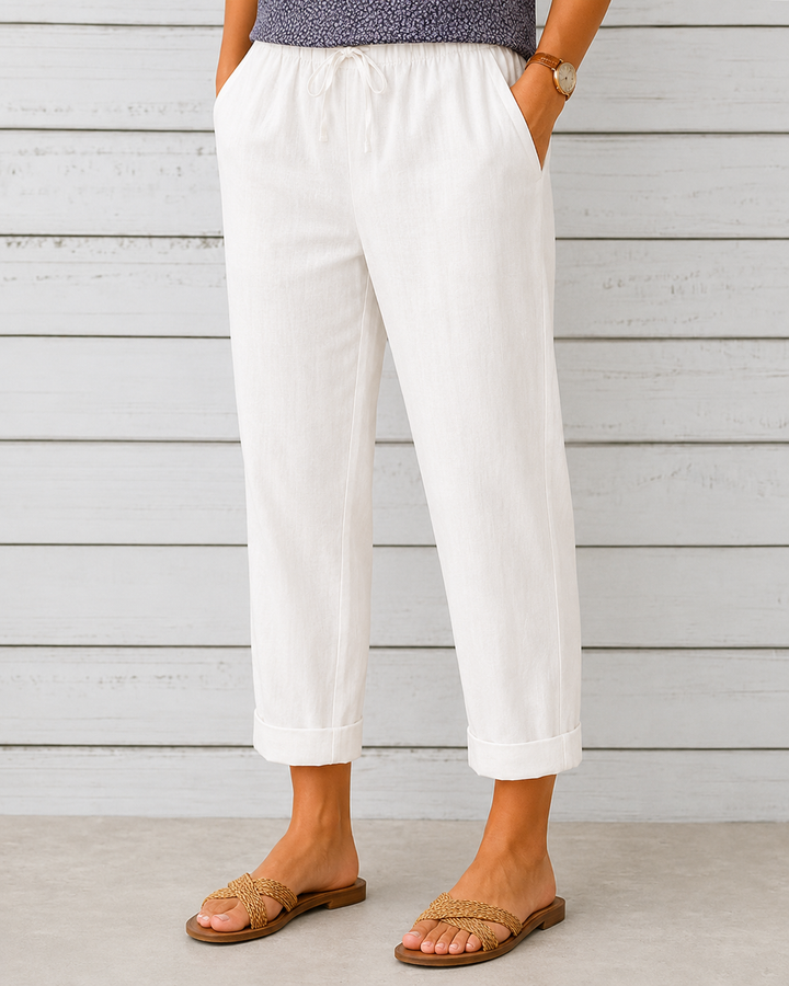 Amelie | Pantaloni leggeri in lino