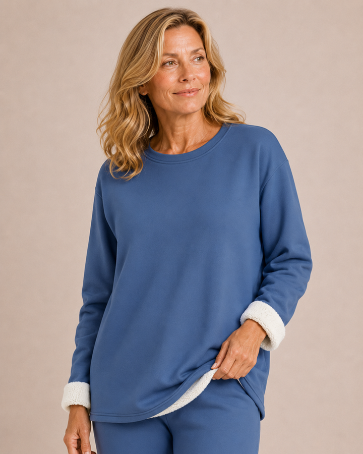 Maris | Set due pezzi lounge blu accogliente