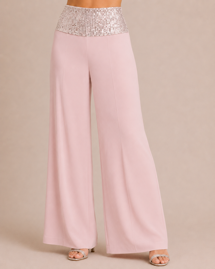 Seraphina | Set due pezzi da sera color blush