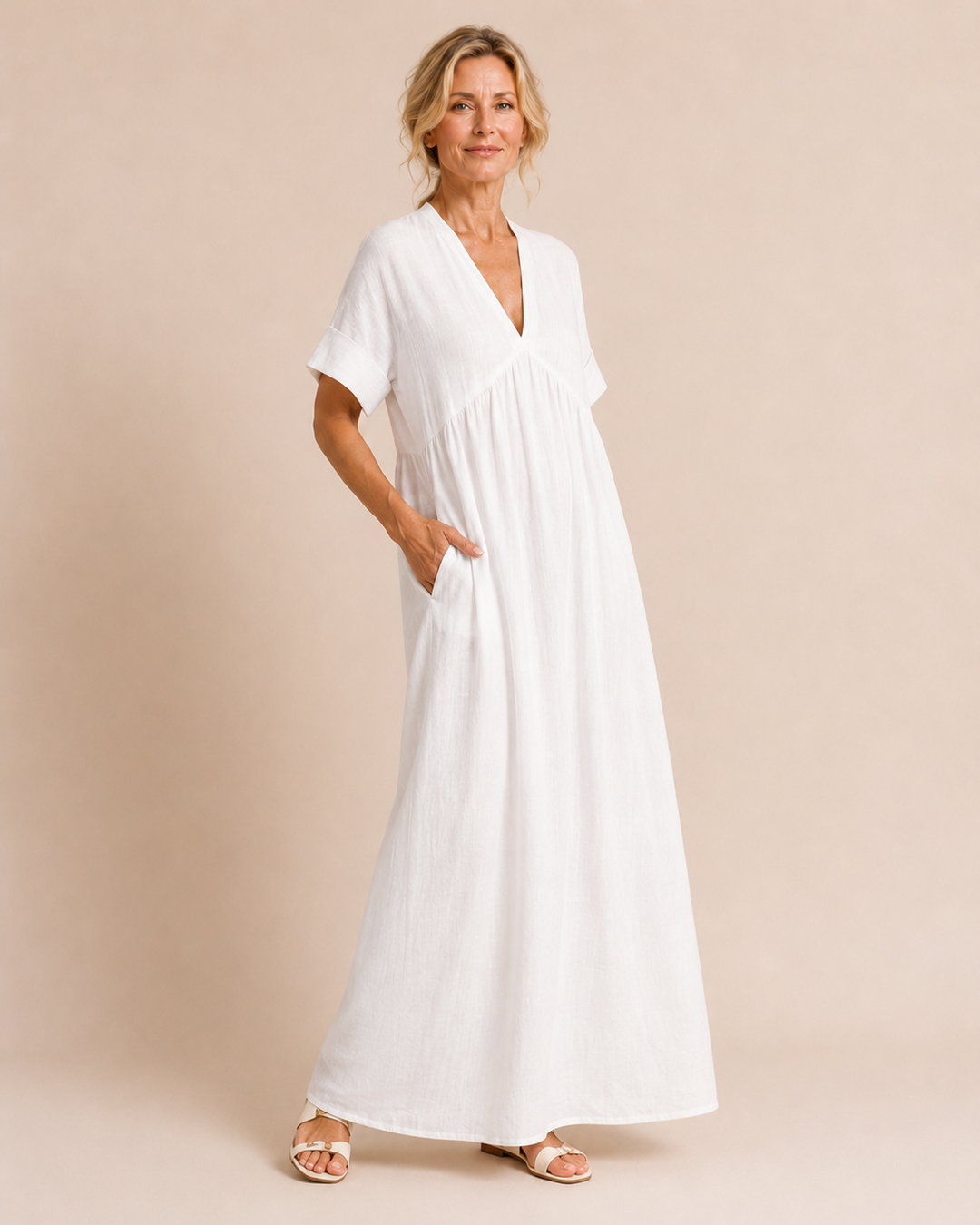 Marielle | Abito maxi estivo morbido
