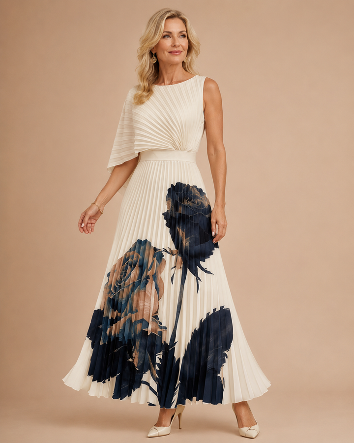 Isadora | Vestito midi plissettato per occasioni speciali