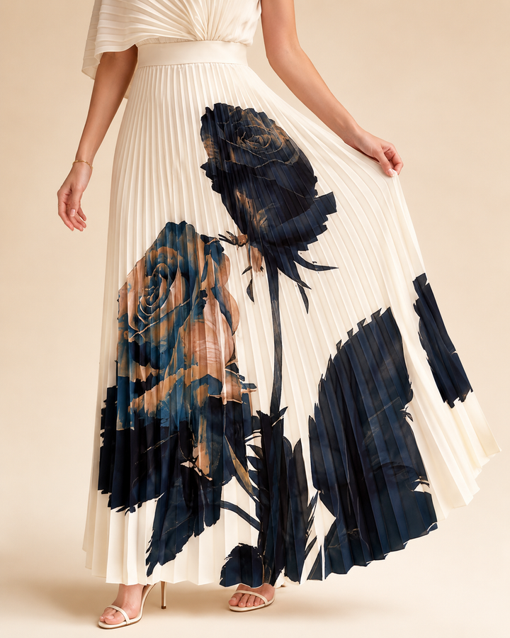 Isadora | Vestito midi plissettato per occasioni speciali