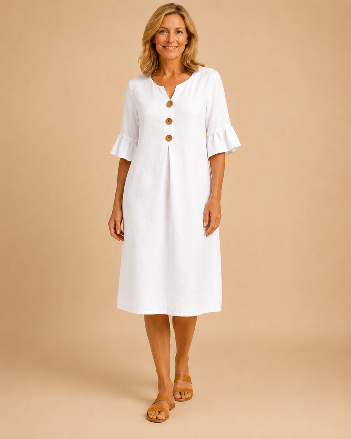 Rosalie | Vestito testurizzato a maniche lunghe