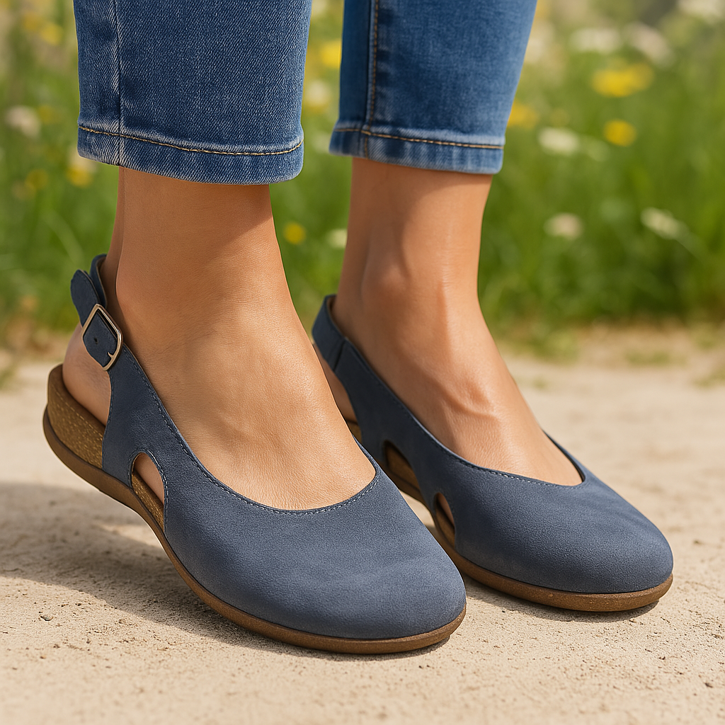 Serene | Sandali slingback comodi ed eleganti.