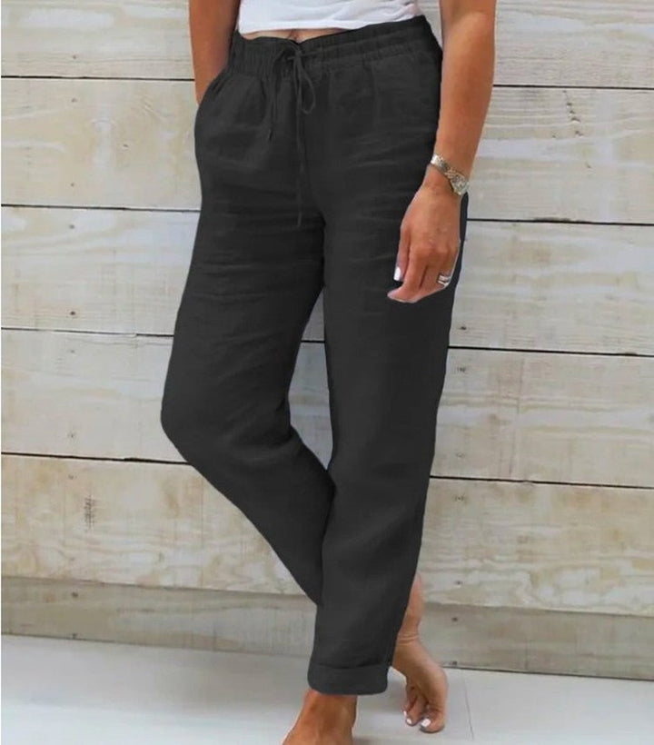 Lena | Pantaloni relaxed costieri