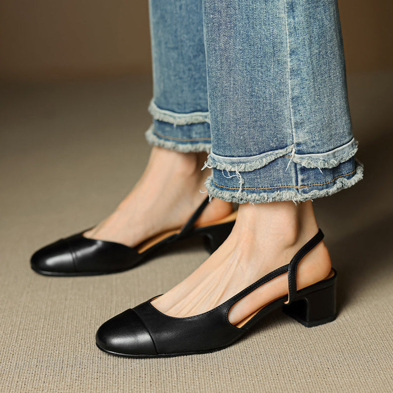 Amara | Décolleté slingback eleganti per tutti i giorni