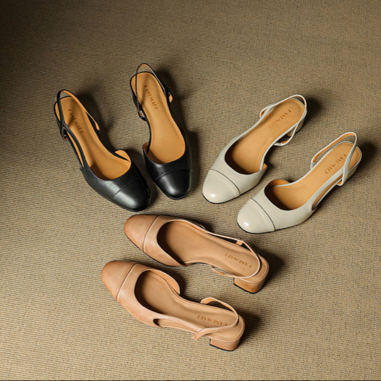 Amara | Décolleté slingback eleganti per tutti i giorni