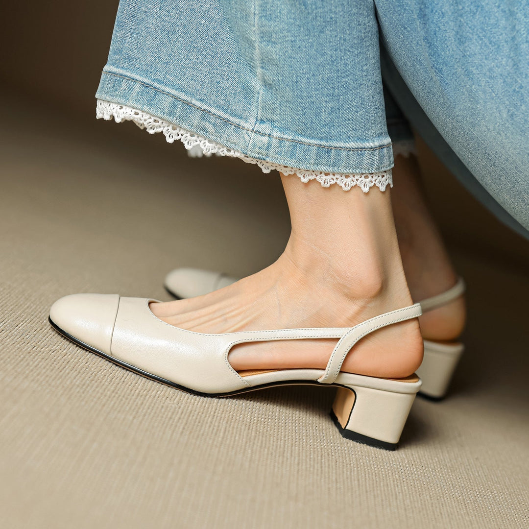Amara | Décolleté slingback eleganti per tutti i giorni