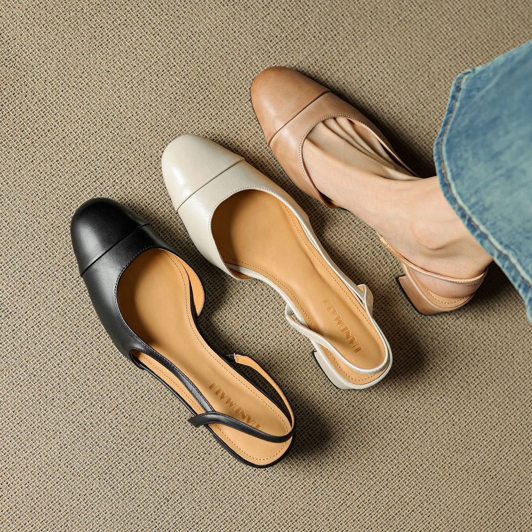 Amara | Décolleté slingback eleganti per tutti i giorni