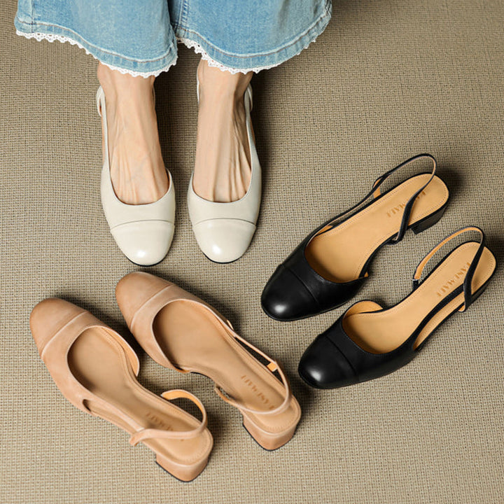 Amara | Décolleté slingback eleganti per tutti i giorni