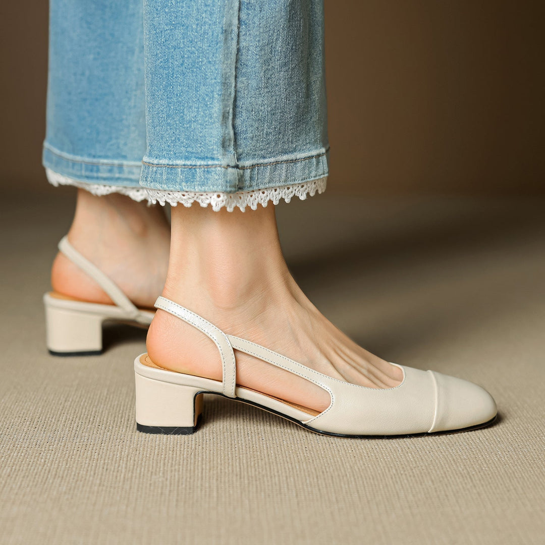Amara | Décolleté slingback eleganti per tutti i giorni