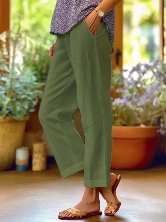 Amelie | Pantaloni leggeri in lino