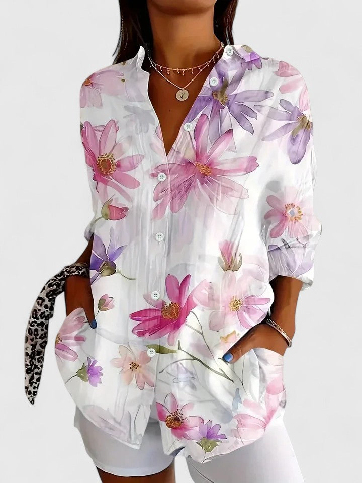 Vivienne | Blusa floreale statement