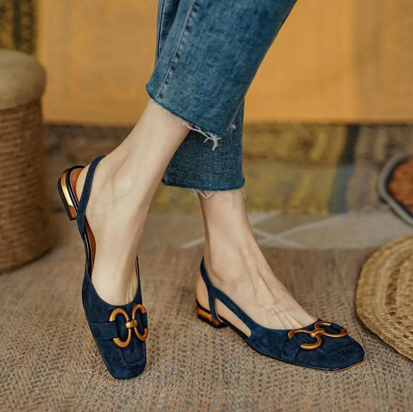 Mireya | Ballerine slingback da sera