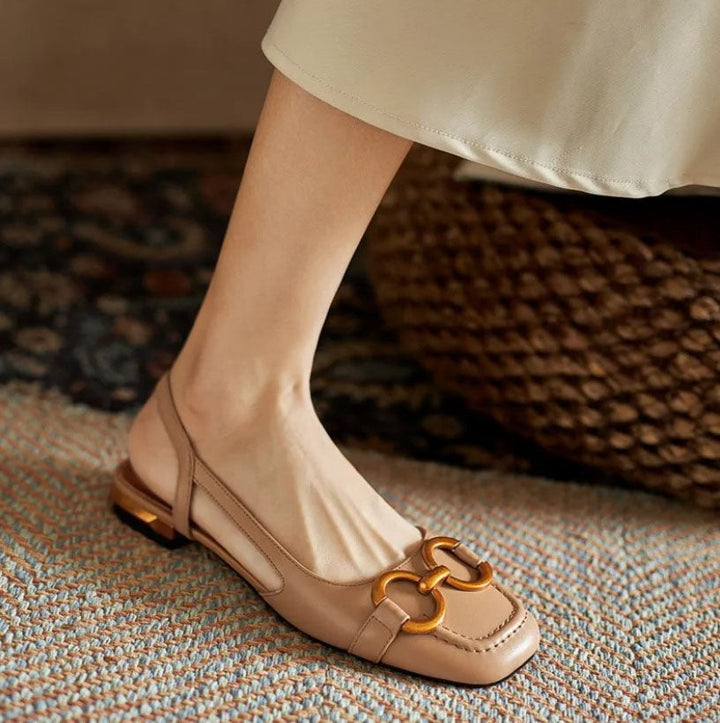 Mireya | Ballerine slingback da sera