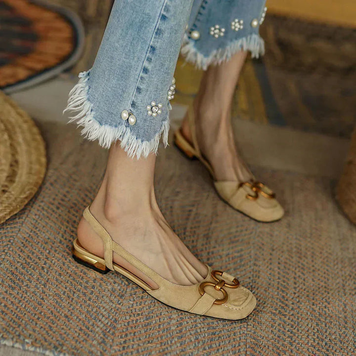 Mireya | Ballerine slingback da sera