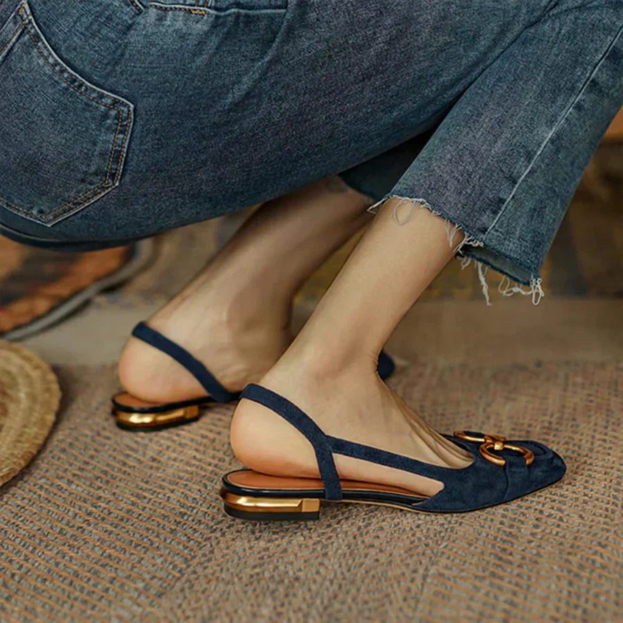 Mireya | Ballerine slingback da sera