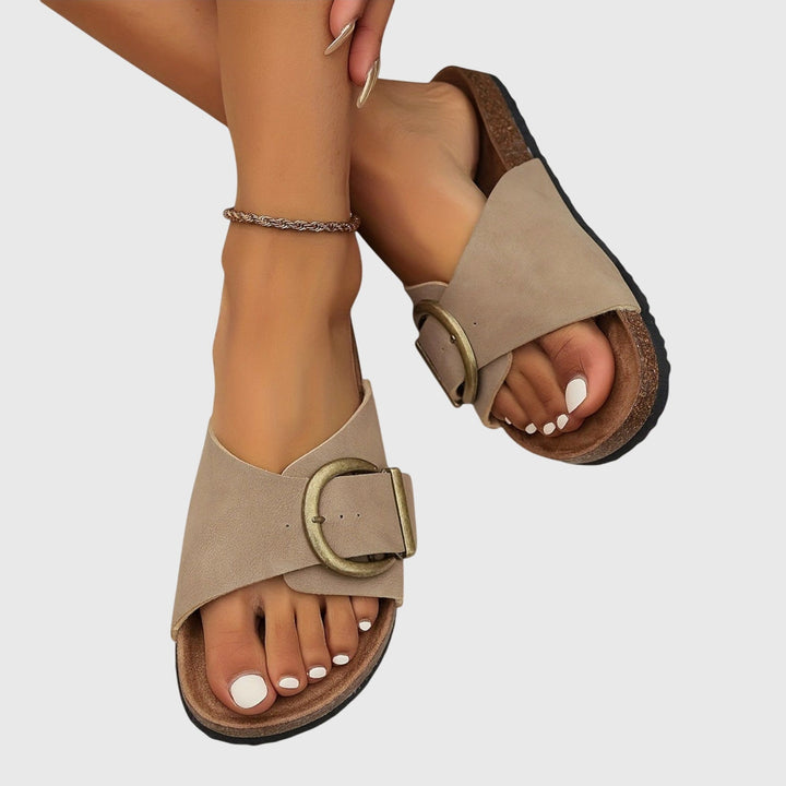 Alina | Sandali comfort con dettaglio fibbia