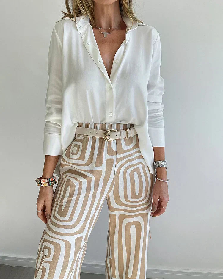 Vivara | Set due pezzi con cintura geometrica