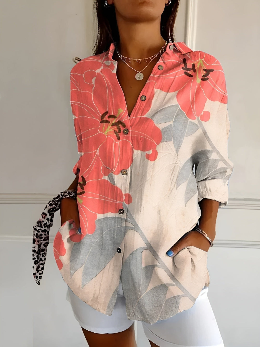 Marielle | Blusa floreale relaxed