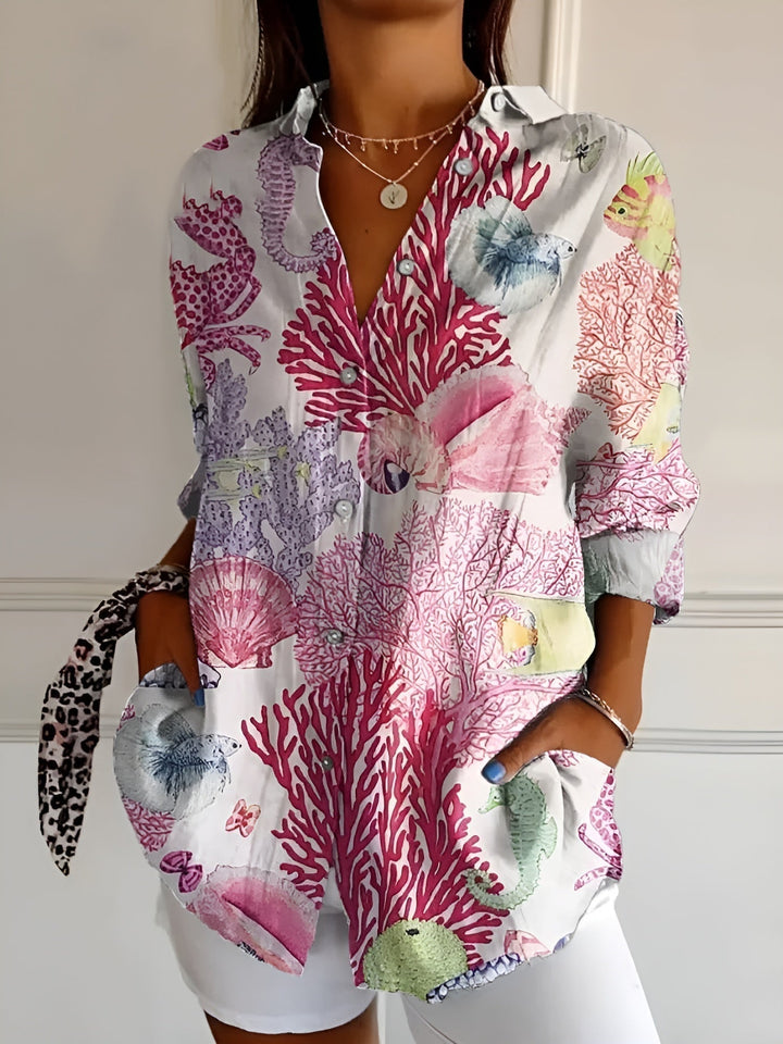 Marielle | Blusa floreale relaxed
